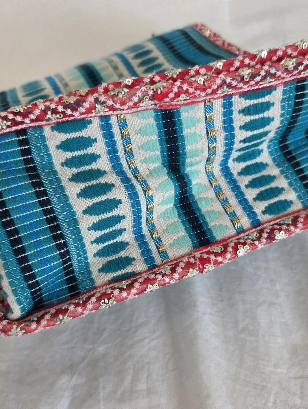 Jen & Co. Mary Grace Cotton Toiletry Bag NWT